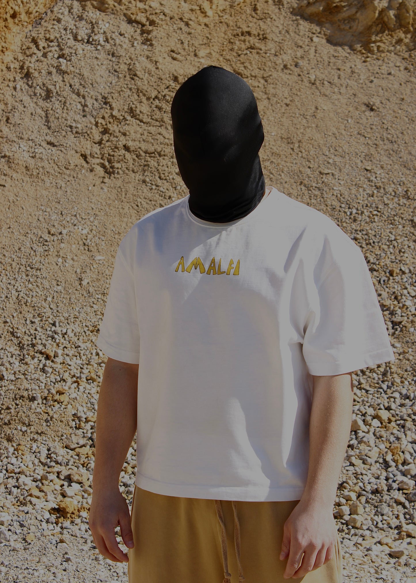 AMALFI WHITE CROP T-SHIRT