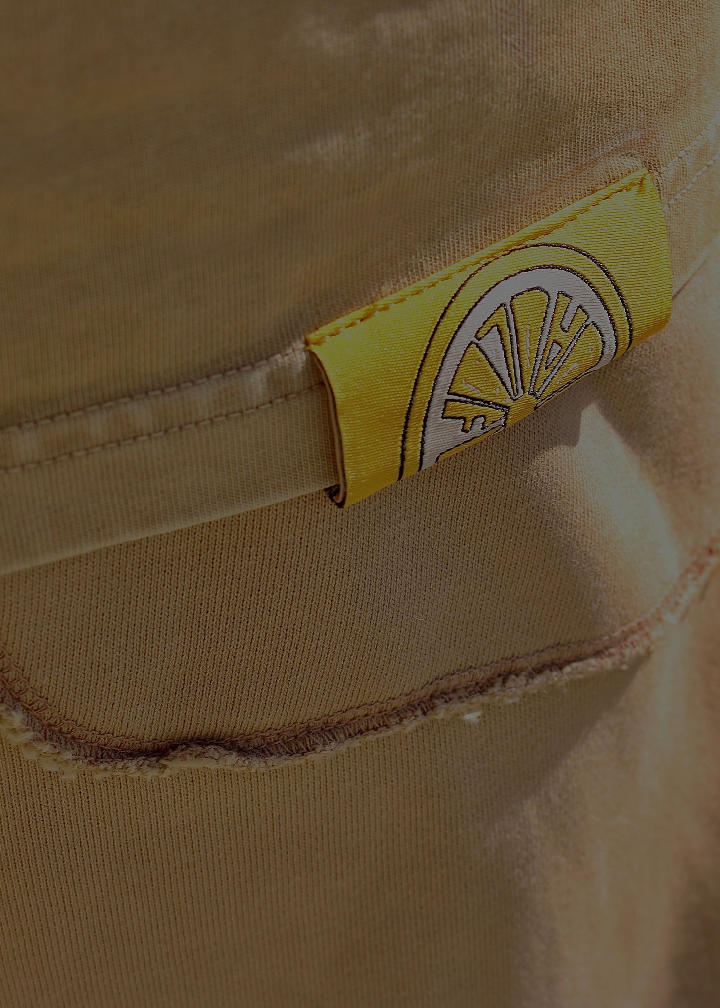 AMALFI WASHED BEIGE T-SHIRT