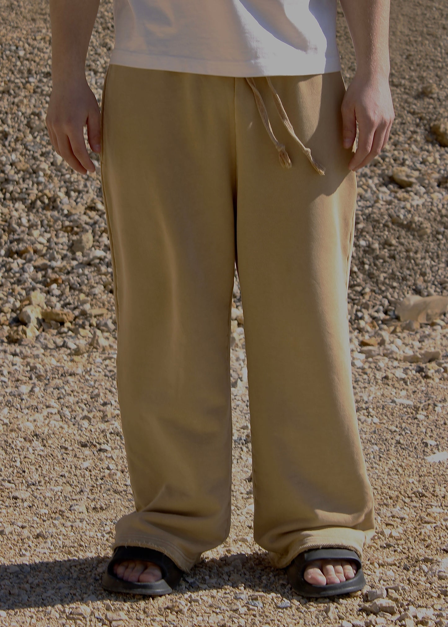 AMALFI WASHED BEIGE PANTS