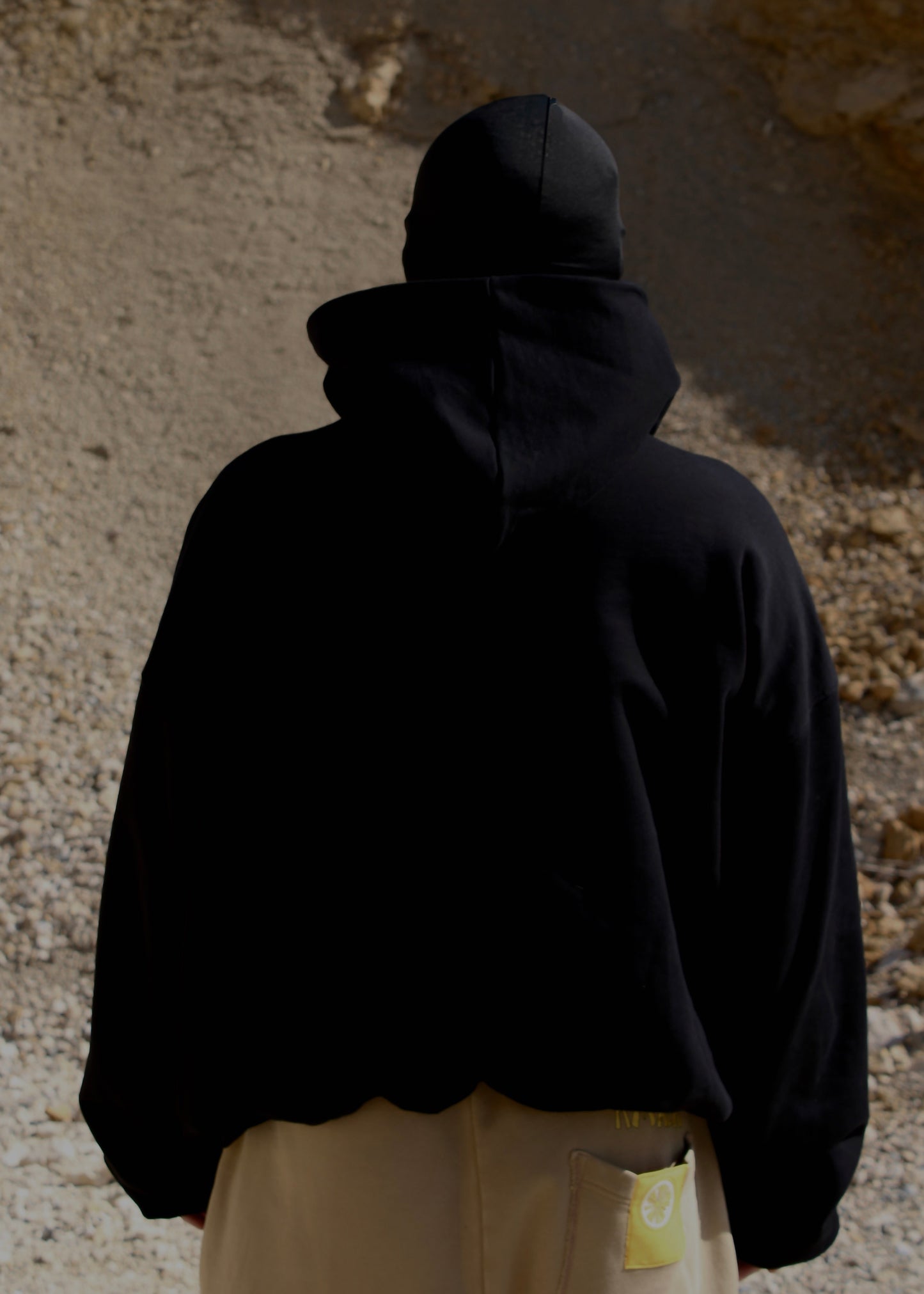 AMALFI BLACK ANGEL HOODIE - LIMITED