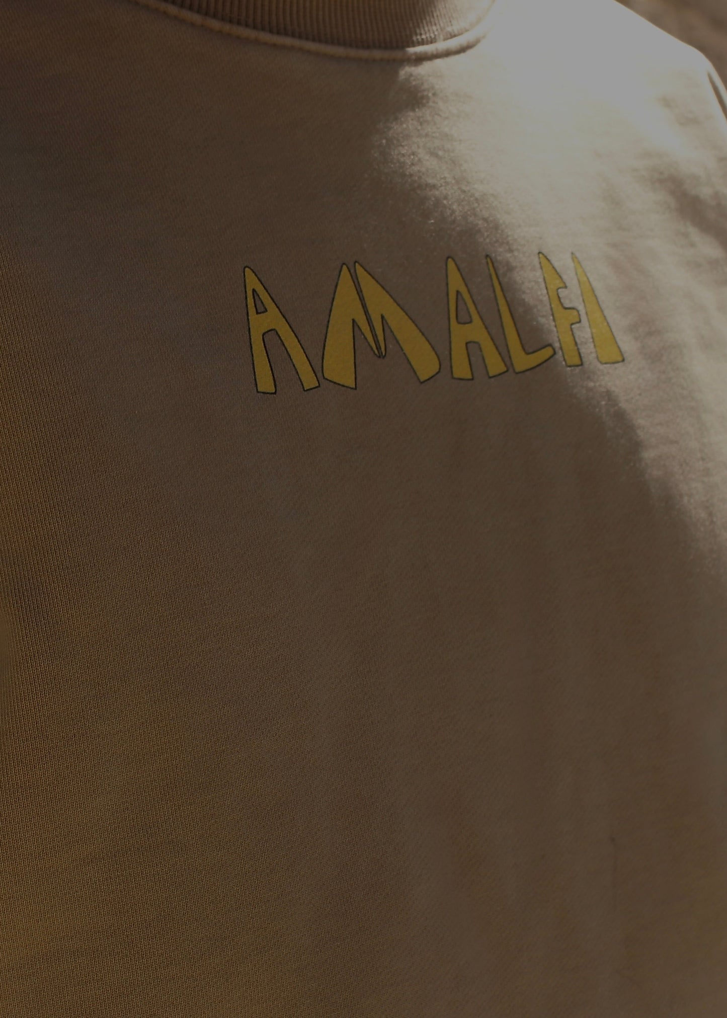 AMALFI WASHED BEIGE SWEATER