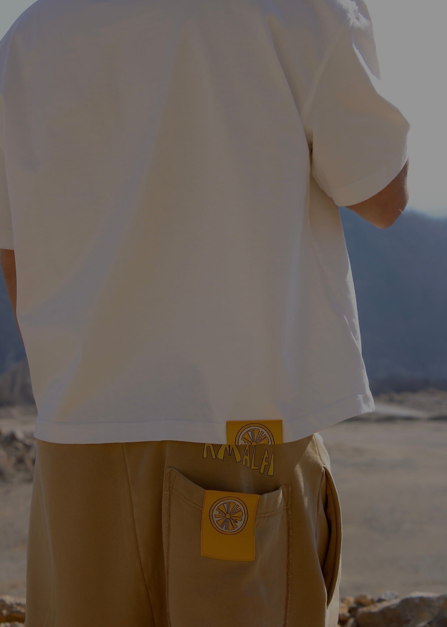 AMALFI WASHED BEIGE PANTS